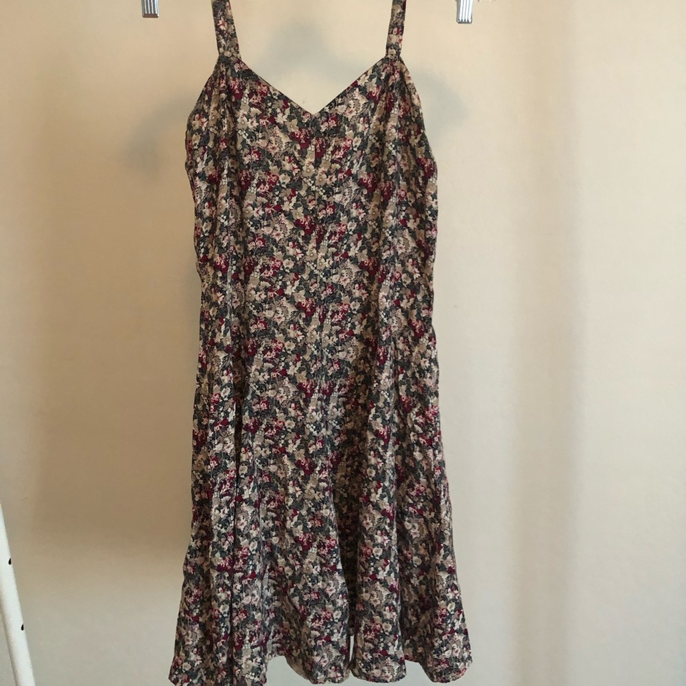 Floral Spaghetti Strap Dress